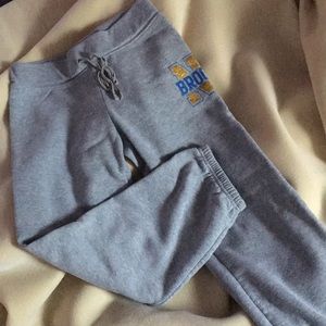 Gray Brooklyn New York sweatpants
